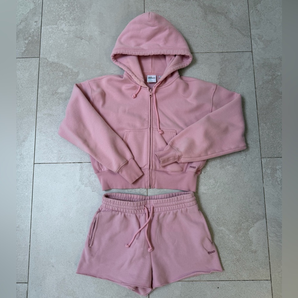 Aritzia Boyfriend Sweatfleece Set